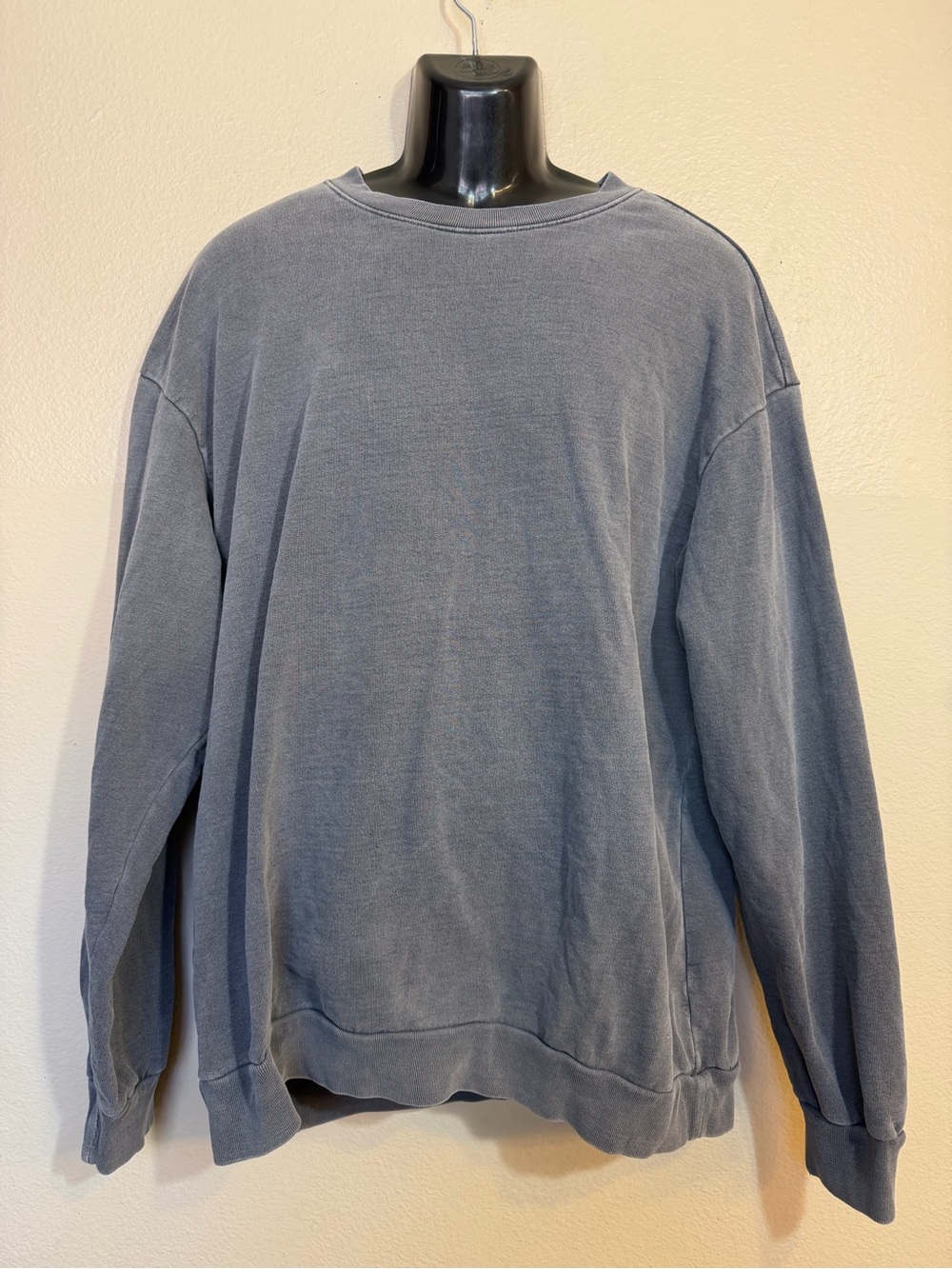 Talentless Men's Heavyweight Crewneck Sweatshirt Size 2XL Slate Blue Gray Wash